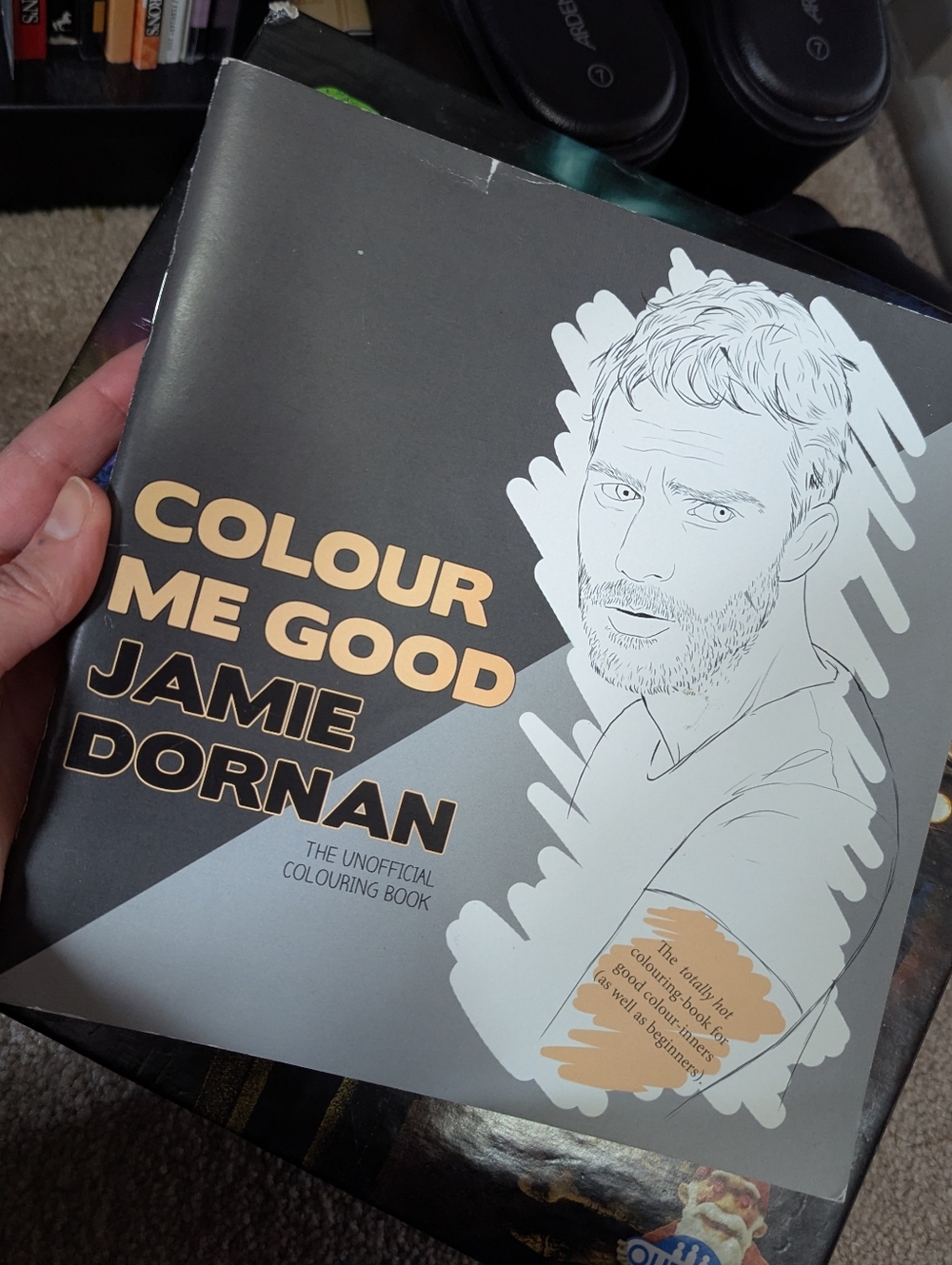 Colour Me Good Jamie Dornan Coloring Book